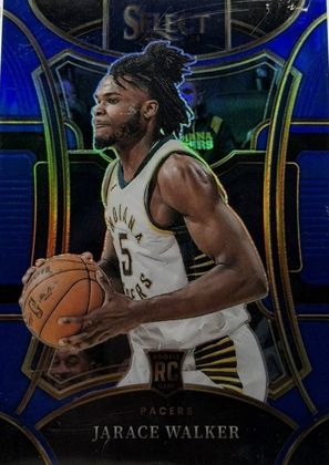 Jarace Walker 2023 Panini Select Mezzanine Blue Prizm
