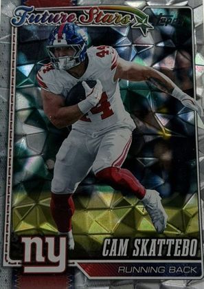 Cam Skattebo 2026 Topps Future Stars Diamante Foil