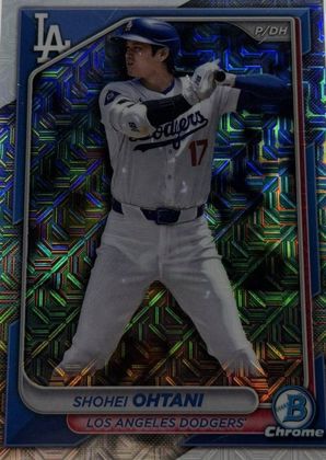 Shohei Ohtani 2024 Bowman Chrome Mojo Refractor
