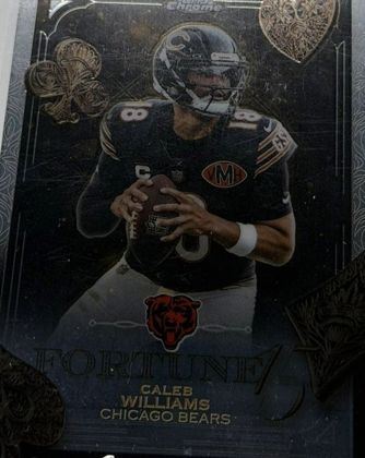 Caleb Williams 2025 Topps Chrome Fortune 15