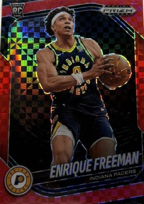 Enrique Freeman 2024 Panini Prizm Black Red Power /75