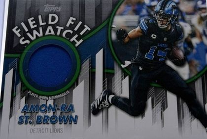 Amon-Ra St. Brown 2026 Topps Field Fit Swatch Collection /99