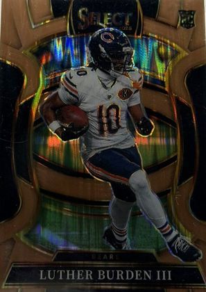 Luther Burden III 2025 Panini Select Concourse Copper Prizm Shock /899