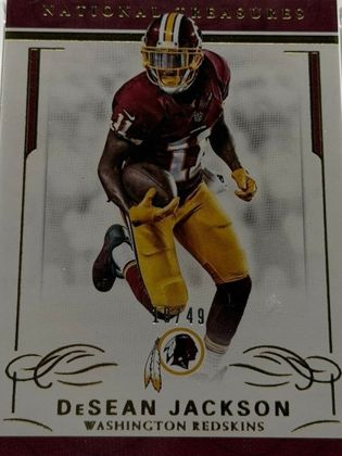 DeSean Jackson 2016 Panini National Treasures Gold /49