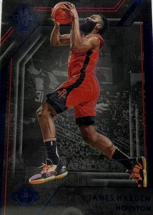 James Harden 2019 Panini Chronicles Majestic Blue /99