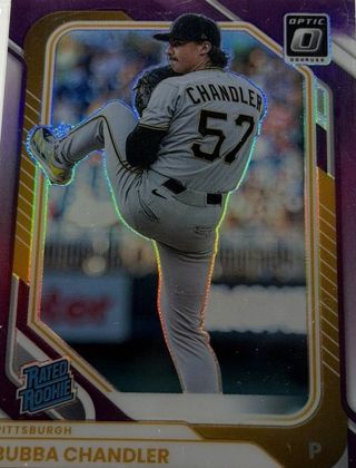 Bubba Chandler 2026 Donruss Optic Rated Rookies Purple /49