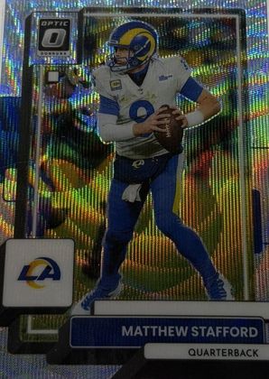 Matthew Stafford 2022 Donruss Optic Wave /300