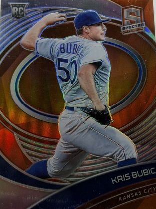 Kris Bubic 2021 Panini Spectra Orange Neon /20