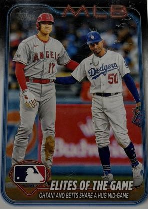 Shohei Ohtani & Mookie Betts 2024 Topps Series 1 Elites of the Game