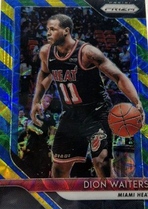Dion Waiters 2018 Panini Prizm Choice Blue Yellow Green