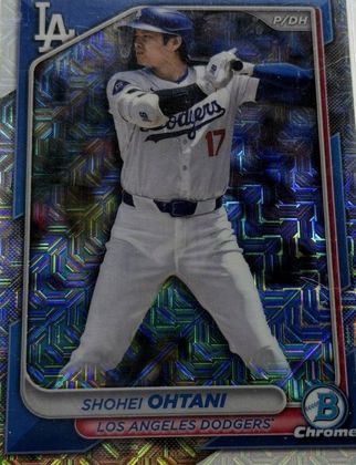 Shohei Ohtani 2024 Bowman Chrome Mojo Refractor
