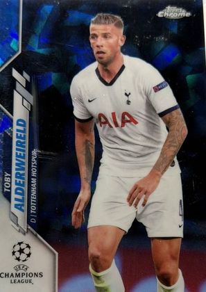 Toby Alderweireld 2019 Topps Chrome UEFA Champions League Sapphire