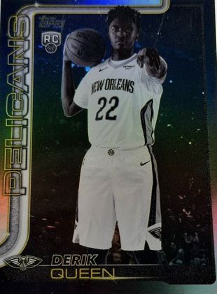 Derik Queen 2025 Topps Rainbow Foilboard