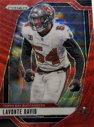 Lavonte David 2024 Panini Prizm Red Wave /149