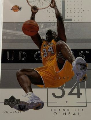 Shaquille O'Neal 2002 Upper Deck UD Glass
