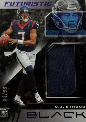 C.J. Stroud 2023 Panini Black Futuristic Royal /99