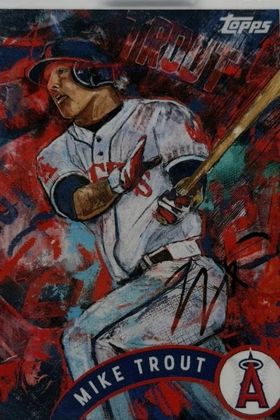 Mike Trout 2020 Topps Project 2020