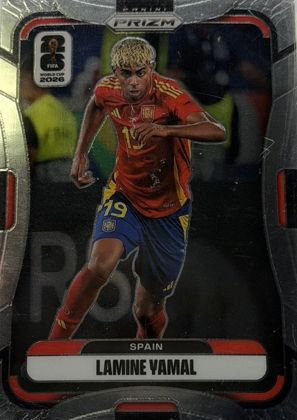 Lamine Yamal 2026 Panini Prizm FIFA World Cup Silver Prizm