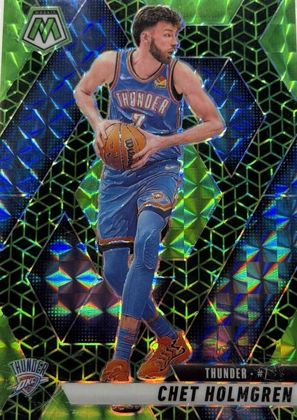Chet Holmgren 2024 Panini Mosaic Green Mosaic /5