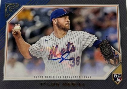 Tylor Megill 2022 Topps Gallery Rookie Autographs
