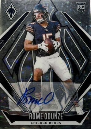 Rome Odunze 2024 Panini Phoenix Rookie Autographs Rookie Autographs Hyper