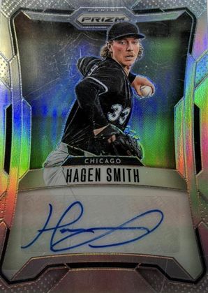 Hagen Smith 2026 Panini Prizm Prospect Signatures Silver Prizm
