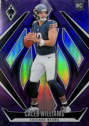 Caleb Williams 2024 Panini Phoenix Purple