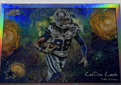 CeeDee Lamb 2025 Topps Cosmic Chrome Stars in the Night