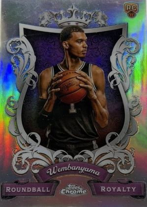 Victor Wembanyama 2023 Topps Chrome Roundball Royalty