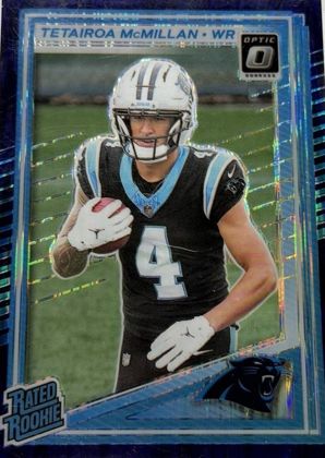 Tetairoa McMillan 2025 Donruss Optic Rated Rookie Rated Rookie Velocity