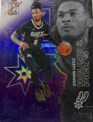 Stephon Castle 2026 Topps Signature Class Purple /100