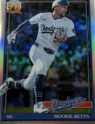 Mookie Betts 2026 Topps Series 1 1991 Topps Baseball Chrome