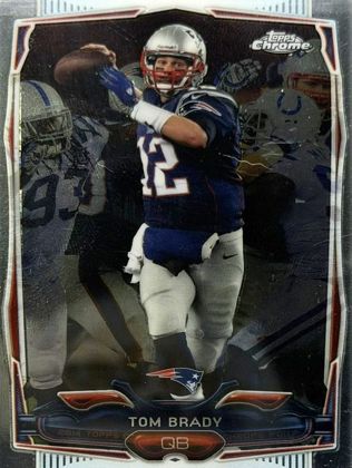 Tom Brady 2014 Topps Chrome