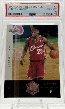 LeBron James 2004 Upper Deck Rivals
