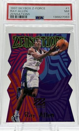 Ray Allen 1997 SkyBox Z-Force Zensations