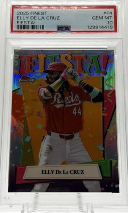 Elly De La Cruz 2025 Topps Finest Fiesta!