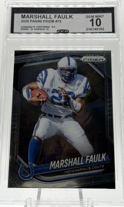Marshall Faulk 2025 Panini Prizm