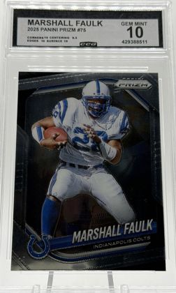 Marshall Faulk 2025 Panini Prizm