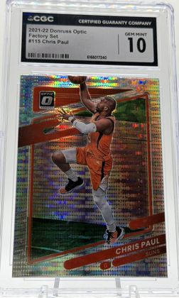 Chris Paul 2021 Donruss Optic Factory Set