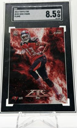 Mike Evans 2014 Topps Fire Flame
