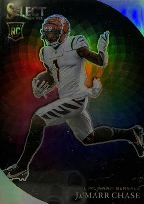 Ja'Marr Chase 2021 Panini Select Color Wheel
