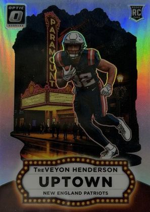 TreVeyon Henderson 2025 Panini Donruss Optic Uptown