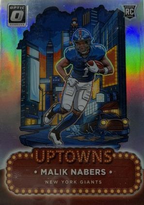 Malik Nabers 2024 Panini Donruss Optic Uptowns