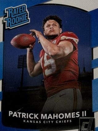 Patrick Mahomes II 2017 Panini Donruss Rated Rookie