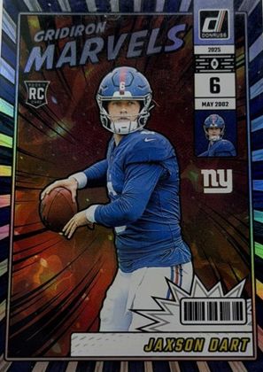 Jaxson Dart 2025 Panini Donruss Gridiron Marvels