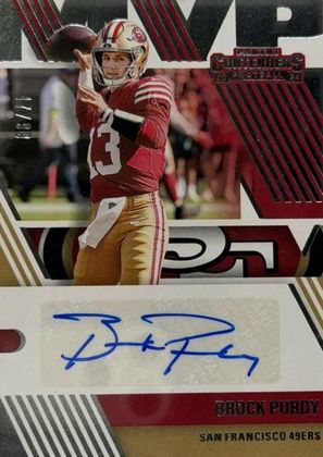 Brock Purdy 2024 Panini Contenders MVP Autographs