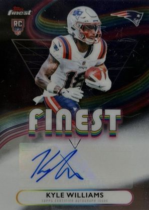 Kyle Williams 2025 Topps Finest Rookie Finest Autographs