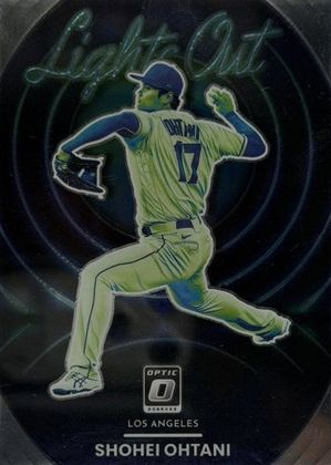 Shohei Ohtani 2022 Panini Donruss Optic Lights Out