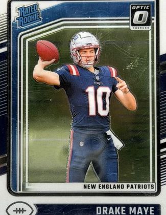 Drake Maye 2024 Panini Donruss Optic Rated Rookie
