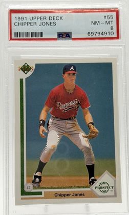 Chipper Jones 1991 Upper Deck Top Prospect
